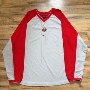 90s Nike Team Ohio State Center Swoosh Long Sleeve